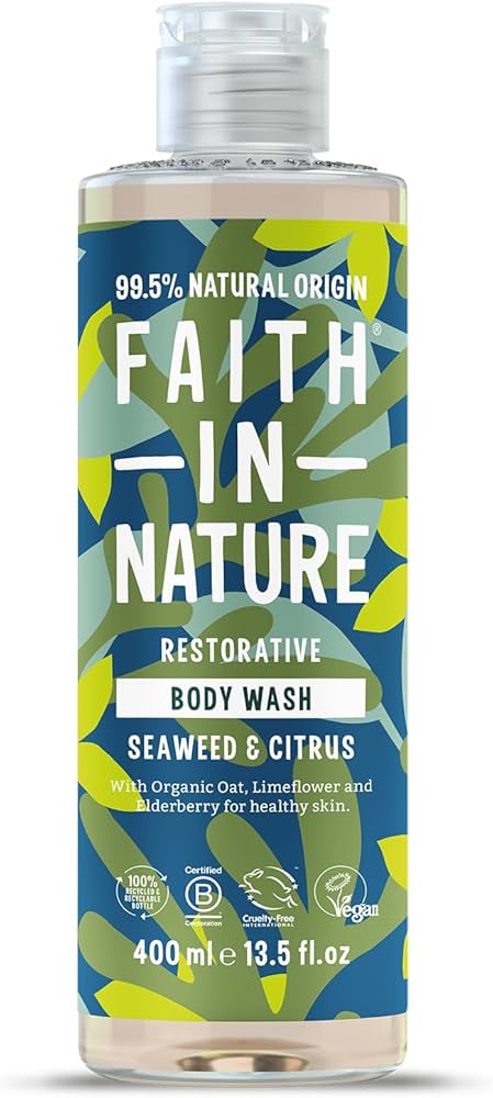 Amazon.com : Faith In Nature Seaweed & Citrus Shower Gel & Foam