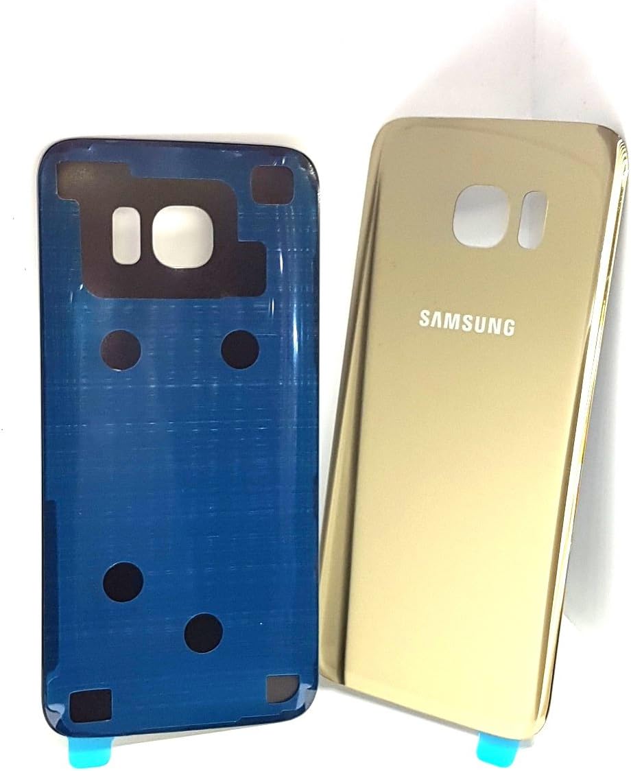Gold Golden Back Rear Glass Replacement Battery Cover Housing With Adhesive Tape Glue For Samsung Galaxy S7 Edge SM-G935F From MRQ UK