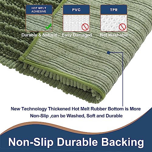 Tapis de bain antidérapant FLOLEOPA lavage en machine grand format