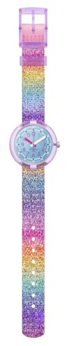 Flik Flak Kids' BPA Free-A Safe Watch Shine in Rainbow Quartz, Blue2