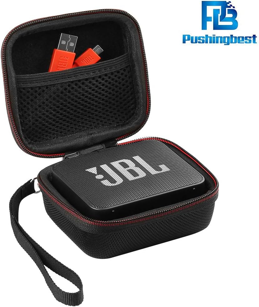 ایگرد | قیمت و خرید JBL GO 2 Case، Pushingbest EVA Car Cover Bag برای JBL Go  1/2 بلندگوی بلوتوث ، مش جیبی برای شارژر و کابل ها [EVA ، سیاه]
