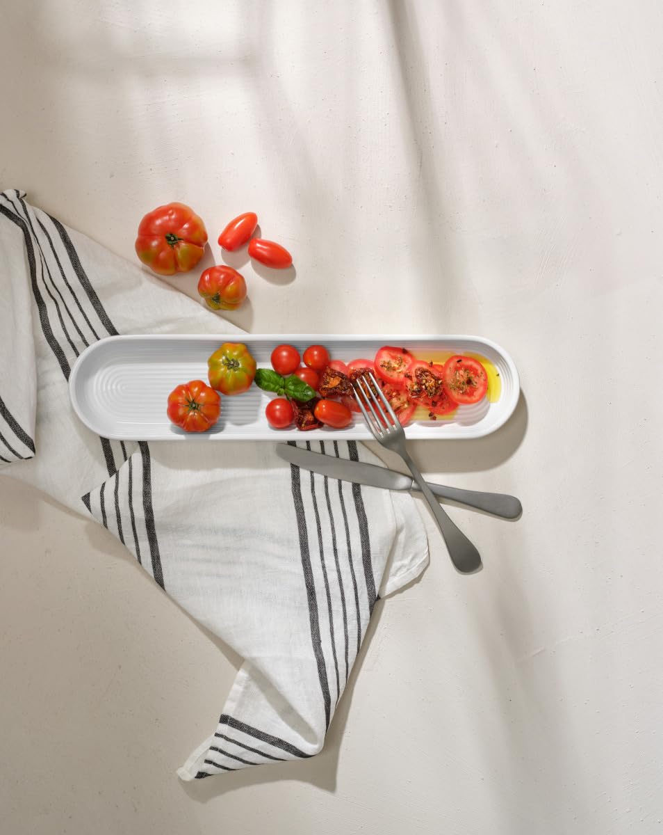 ASA kitchen'art Baguetteschale weiß 40,5x9,5x3cm