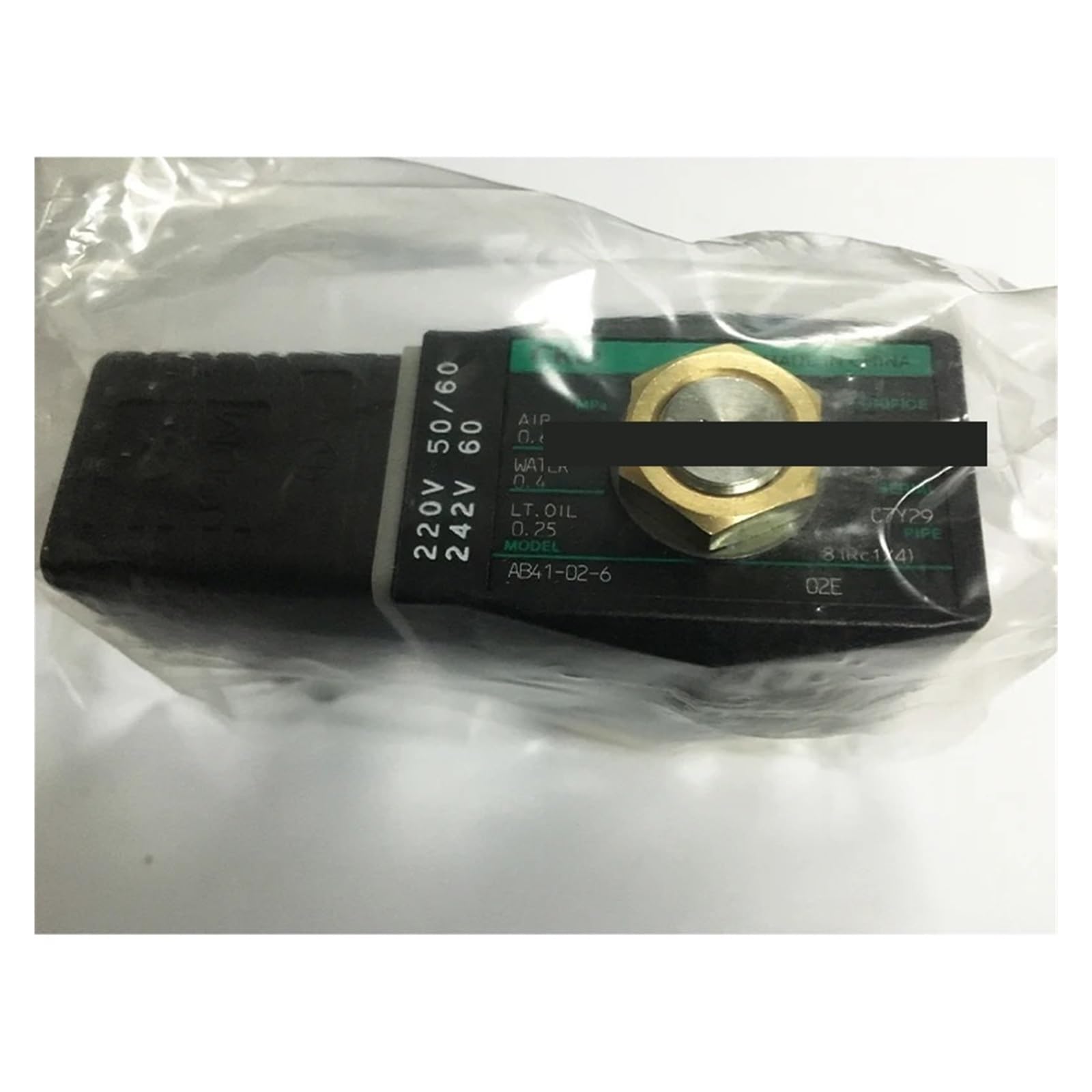 LEOTNNDQ AB41-02-6-02E AC110V AC220V Solenoid Valve