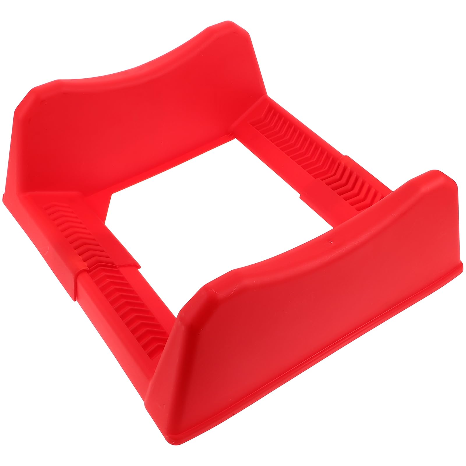 Supporto Porta Pneumatici da Garage in Plastica Rossa, Facile da Installare e Portatile, per Uso Domestico e Commerciale Design Elegante e Semplice