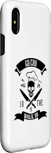 Miniatura 9 de iPhone 12 Pro Max - Funda de cocina para mujer, diseño divertido de Go Cry Walk Restaurant Chef