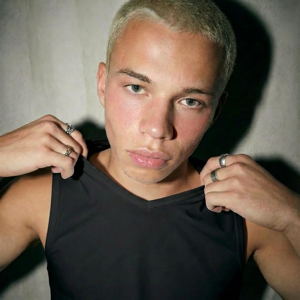 Mody Men's Tank Top 3-Pack, Sleveless V-Neck Mens Undershirt, Muscle Shirts for Men - Image 2