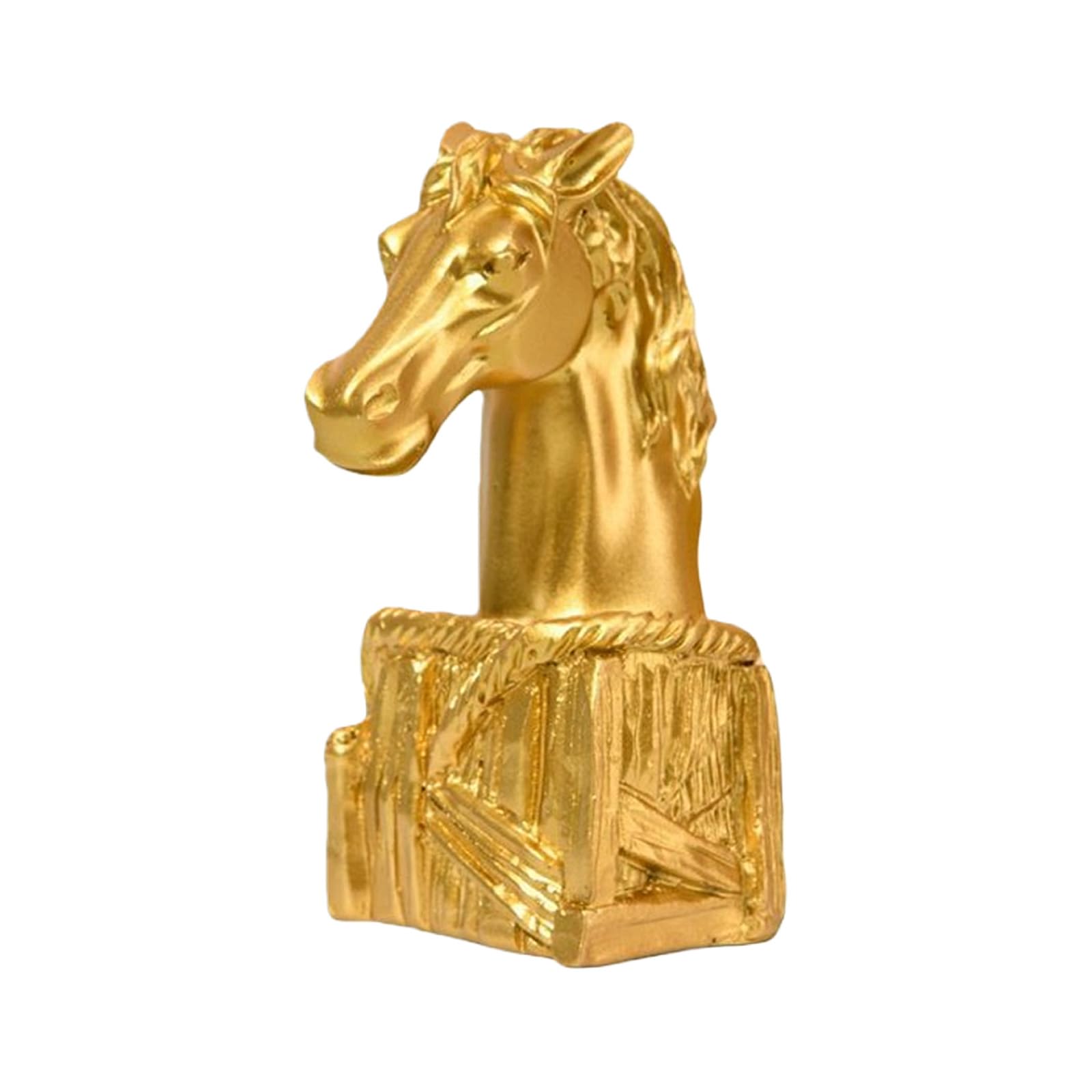 JTQYFI Modern Horse Sculpture Abstract Art Figurine for Home Bookshelf Decor Animal Sculptures Home Decors