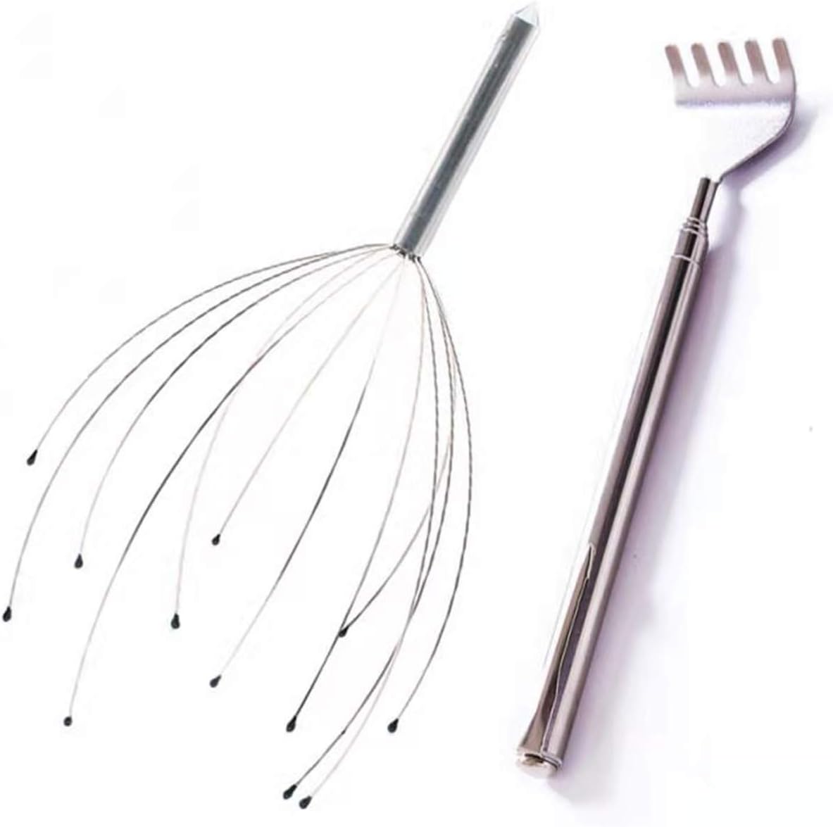 Portable Scalp Head Massager Kit,Scalp Massager Spider with 12 Sensors