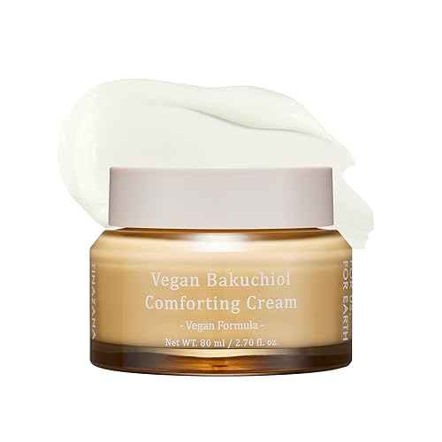 Vegan Bakuchiol Comforting Cream, Gentle Retinol Alternative, 25% Shea Butter,