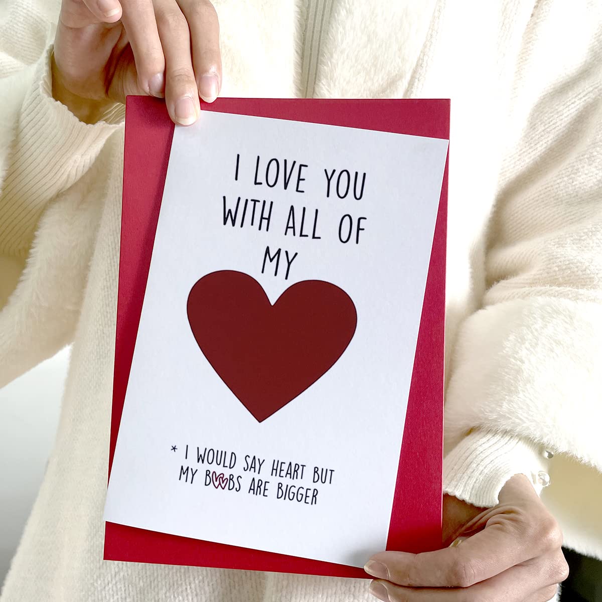 Carte D'anniversaire Amusante « Love You » U2013 I Met Liked Love Keeping You U2013 Cartes De Saint-Valentin Pour Petite Amie Petit Ami Couple 145mm