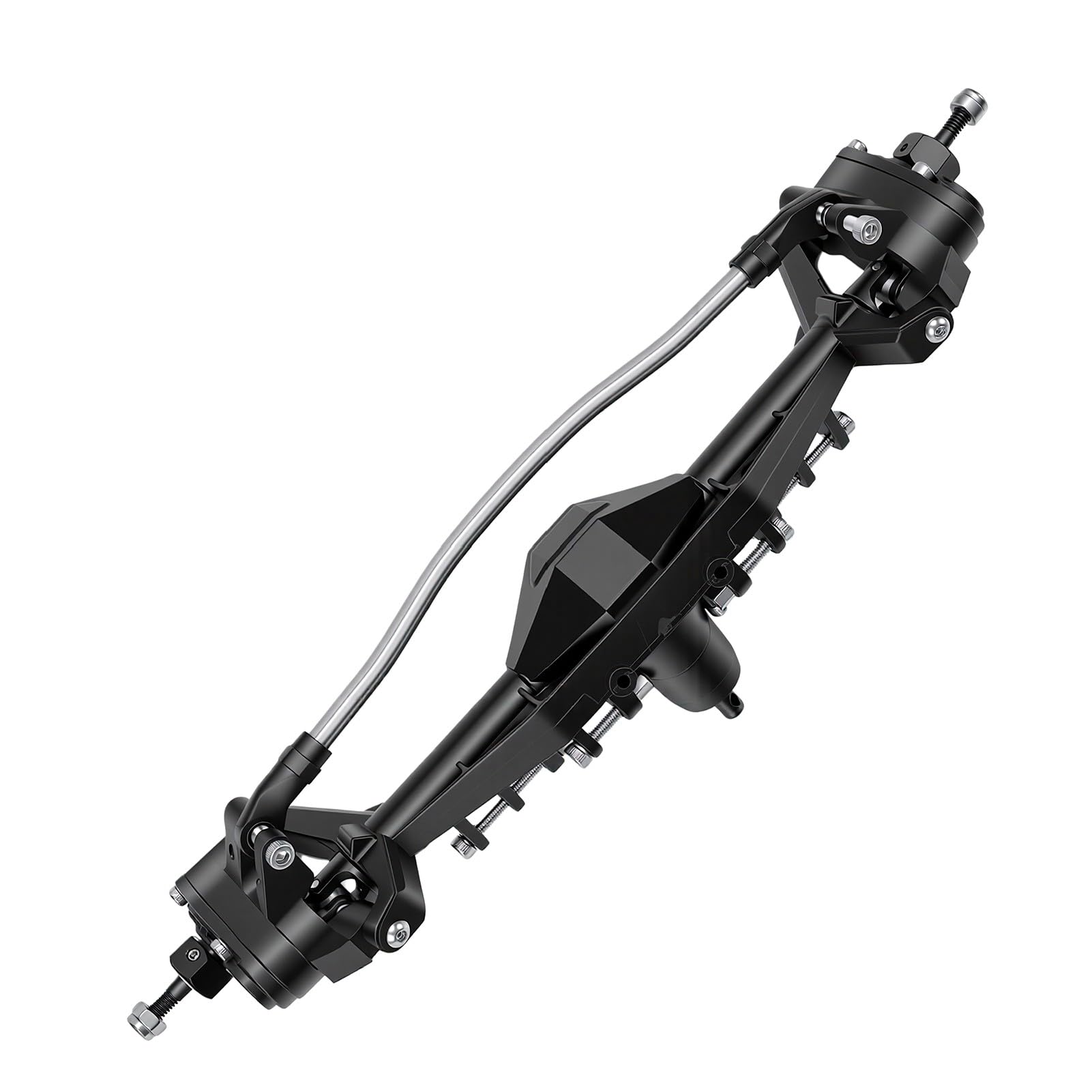 POENVFPO Oś Przednia RC 1/10 RC do Gąsienic Axial Capra, oś Portalowa ze