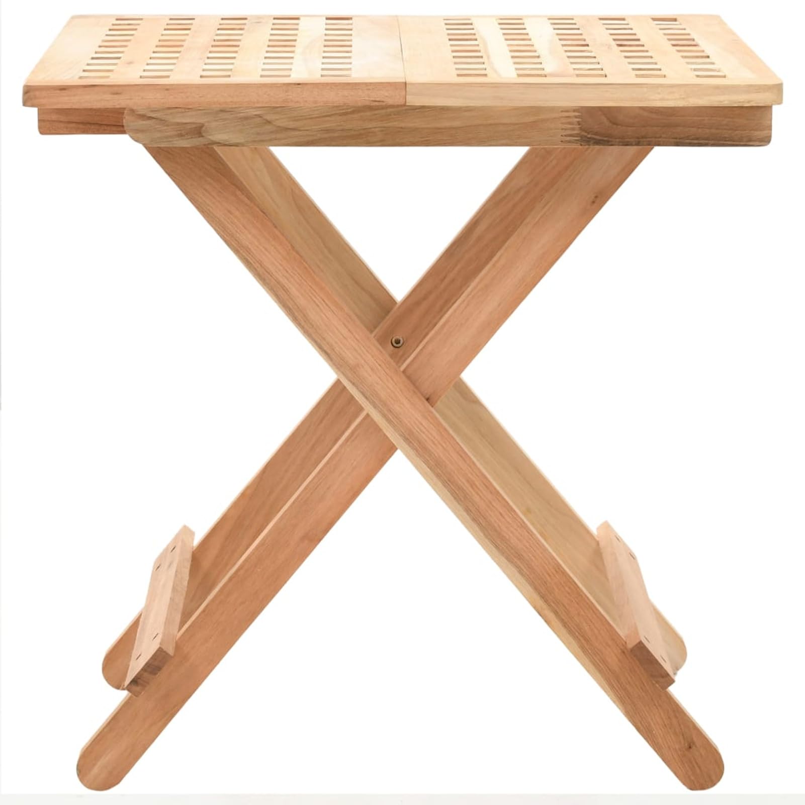 ShGaxin Stół składany z drewna orzechowego 50 x 50 x 49 cm, meble, stoły, dekoracyjne stoliki, stoliki kawowe-247105