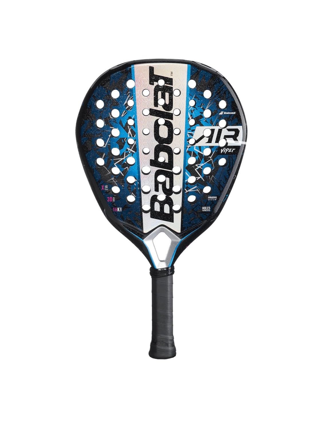 Racchetta padel paddle pala Babolat Air Viper 2025 carbonio 16K blu