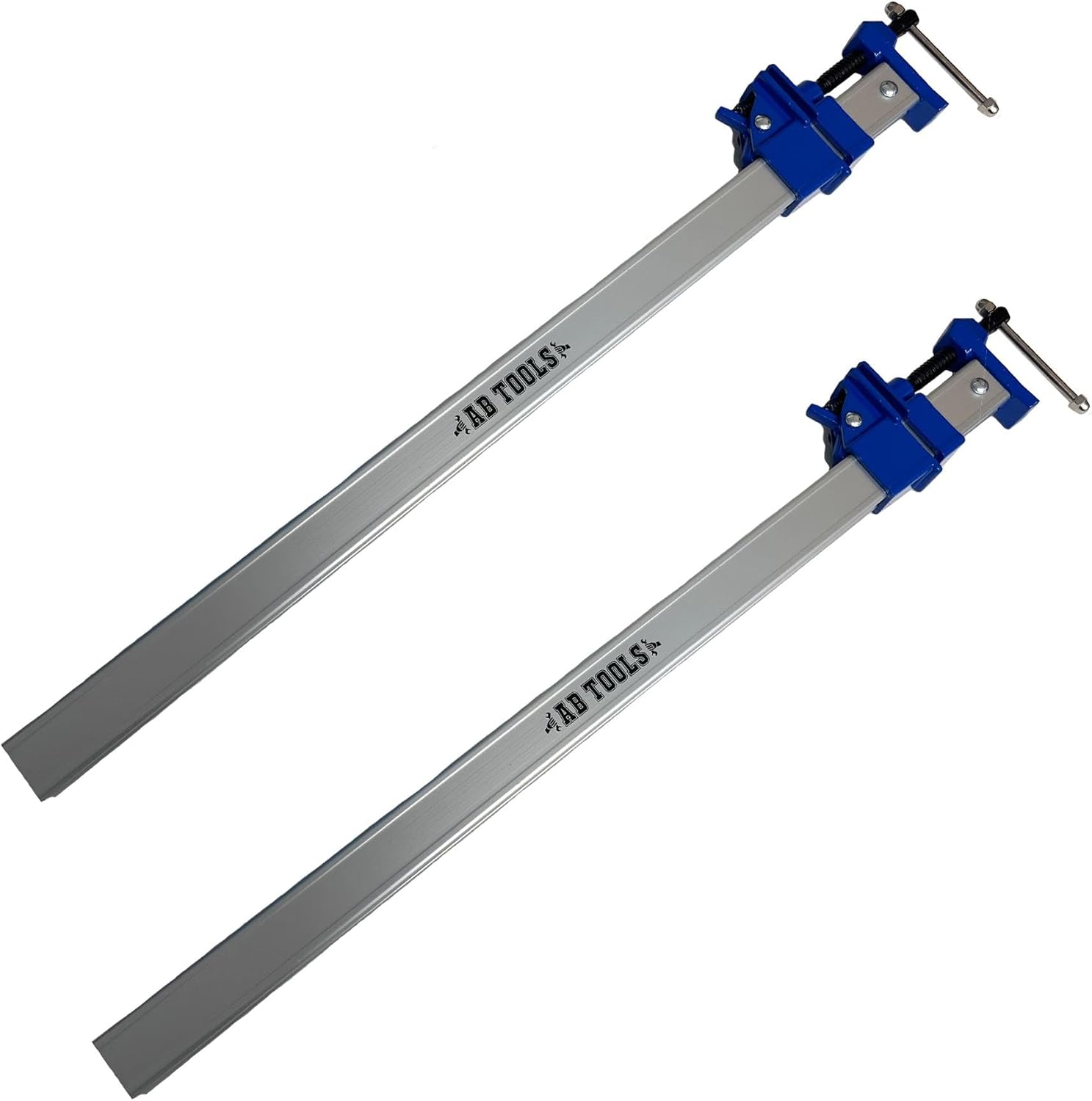 24" (600mm) Aluminium Sash Clamp Grip Bench Work Holder Vice Slide Cramp x 2