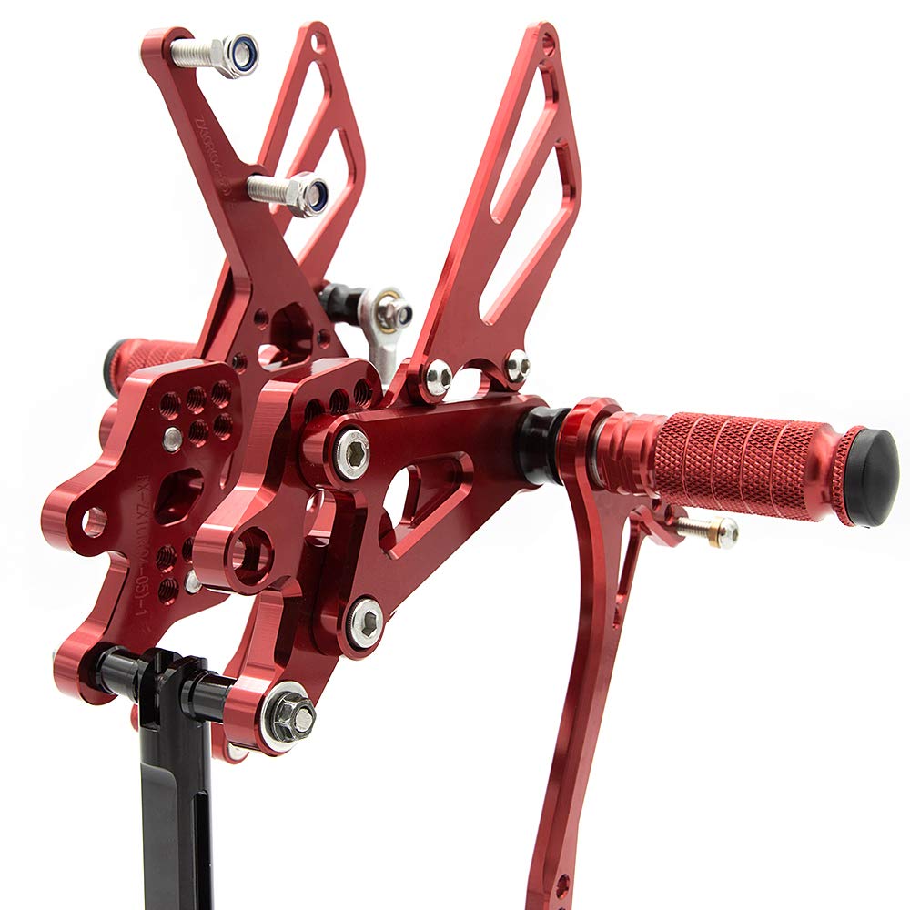 Amazon.com: CNC ZX10R 04-05 Motorcycle Adjustable Rearsets Foot