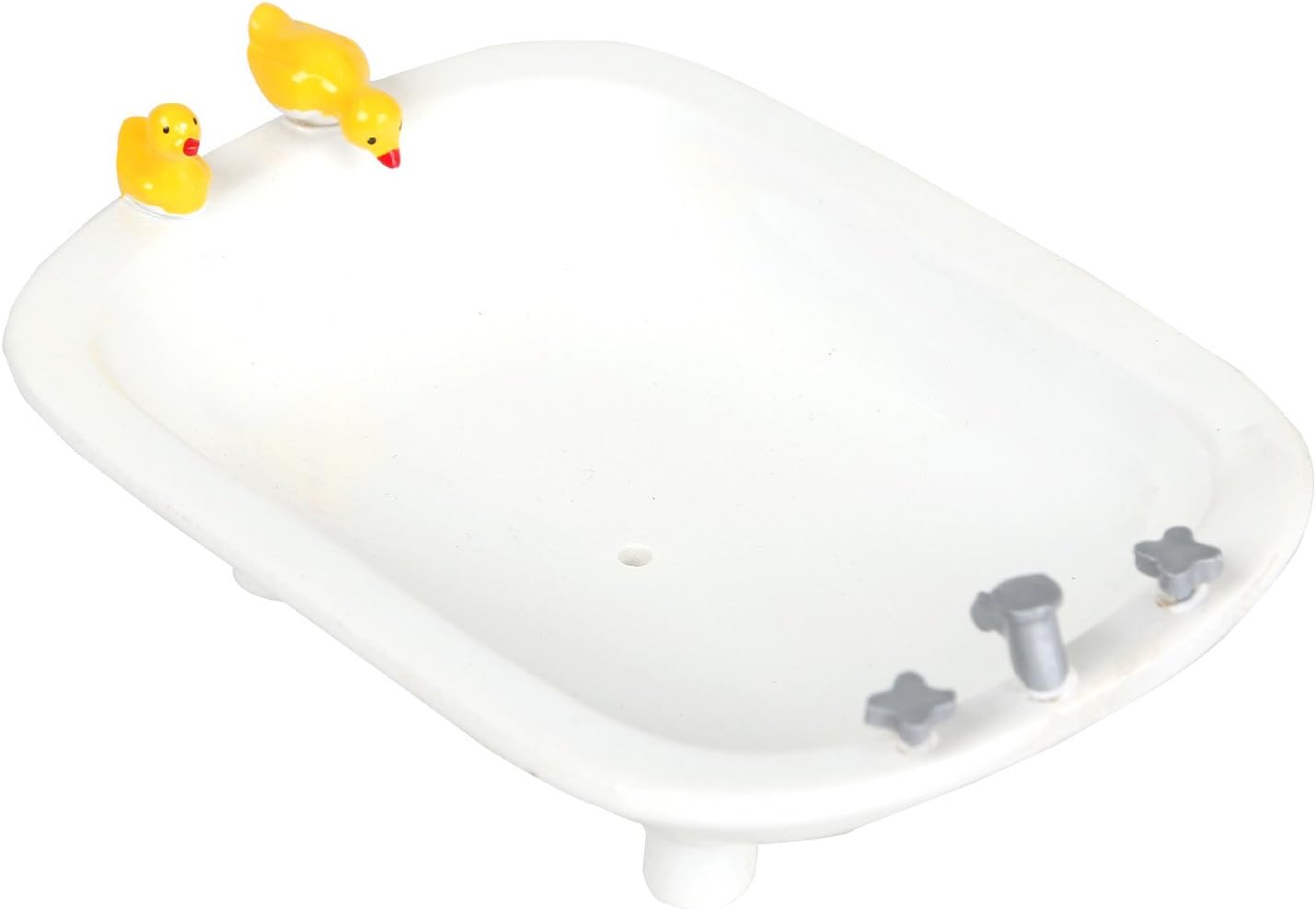 Cute Duck Soap Dish Holder for Shower Bathroom and Kitchen Decor Sink Accessories