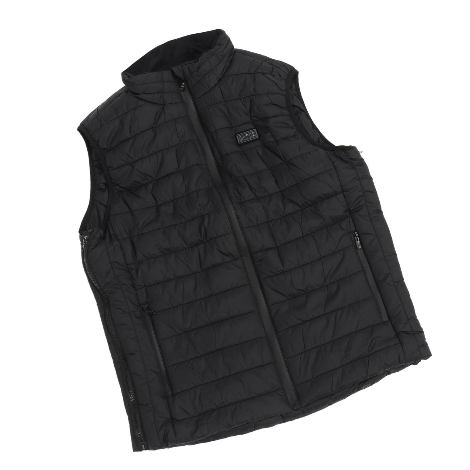 Beheizte Weste, 15 Pads, 3 Temperaturkontrolle, Wasserdicht, Winddicht, Elektrische Kleidung für Outdoor, Winter, Leicht, Mann und Frau, Polyester, XL, 2XL, 3XL
