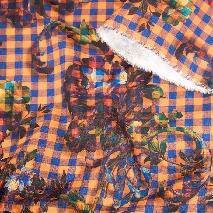 ピカリン ノノクラゲ 黄色ギンガムチェック XLサイズ ピカチュウアロハ