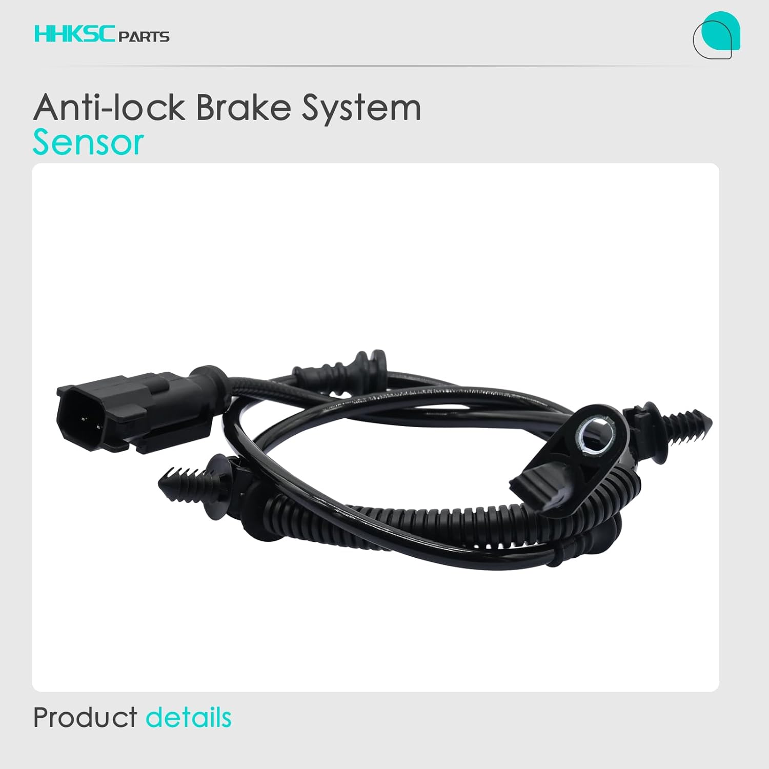 2pcs Rear Left and Right ABS Wheel Speed Sensor Compatible with Ford Explorer Police Interceptor Utility #DA8Z2C190A ALS2390 w/o Automated Parking Assist 13 14 15 16 17 18 19