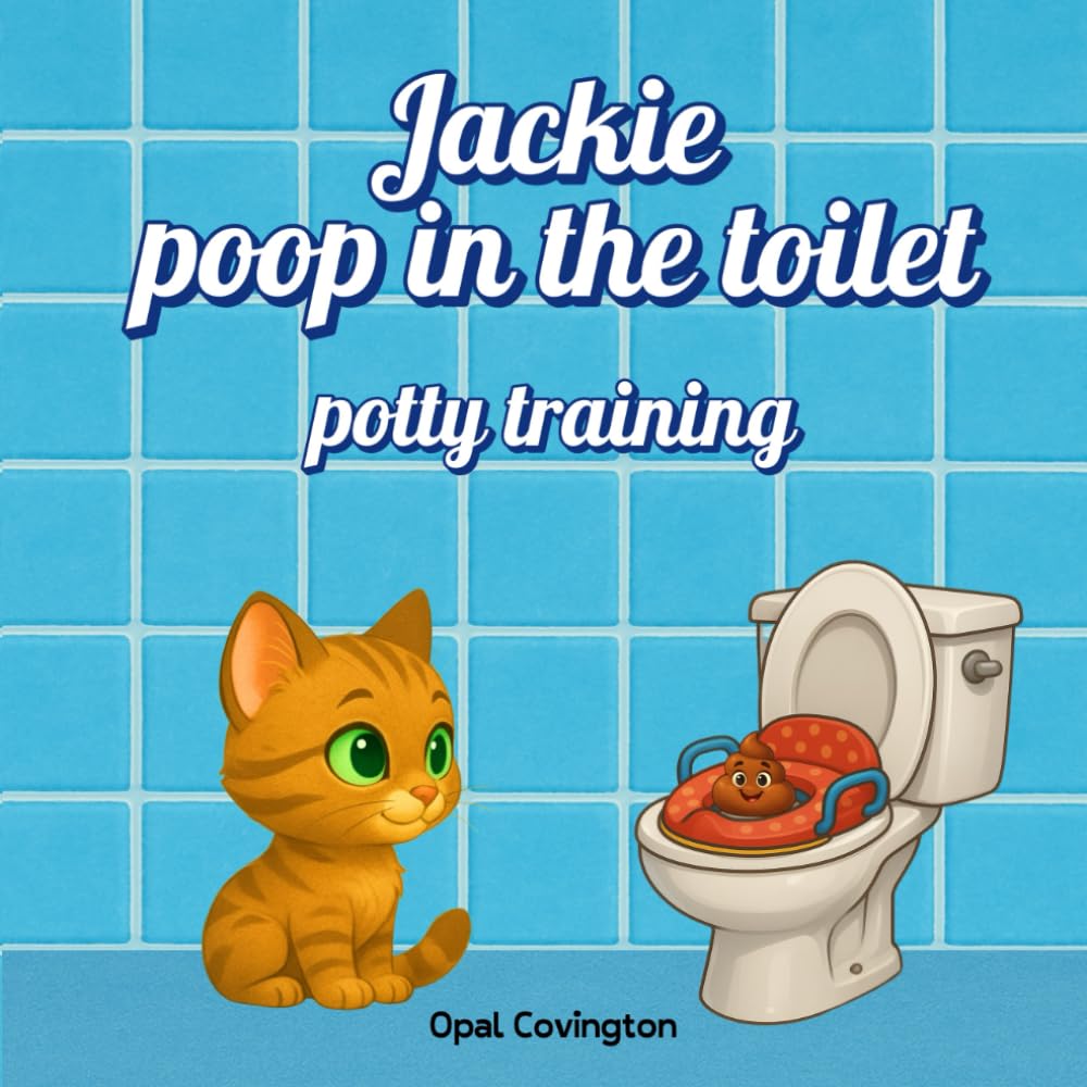 Jackie poop in the toilet: potty training