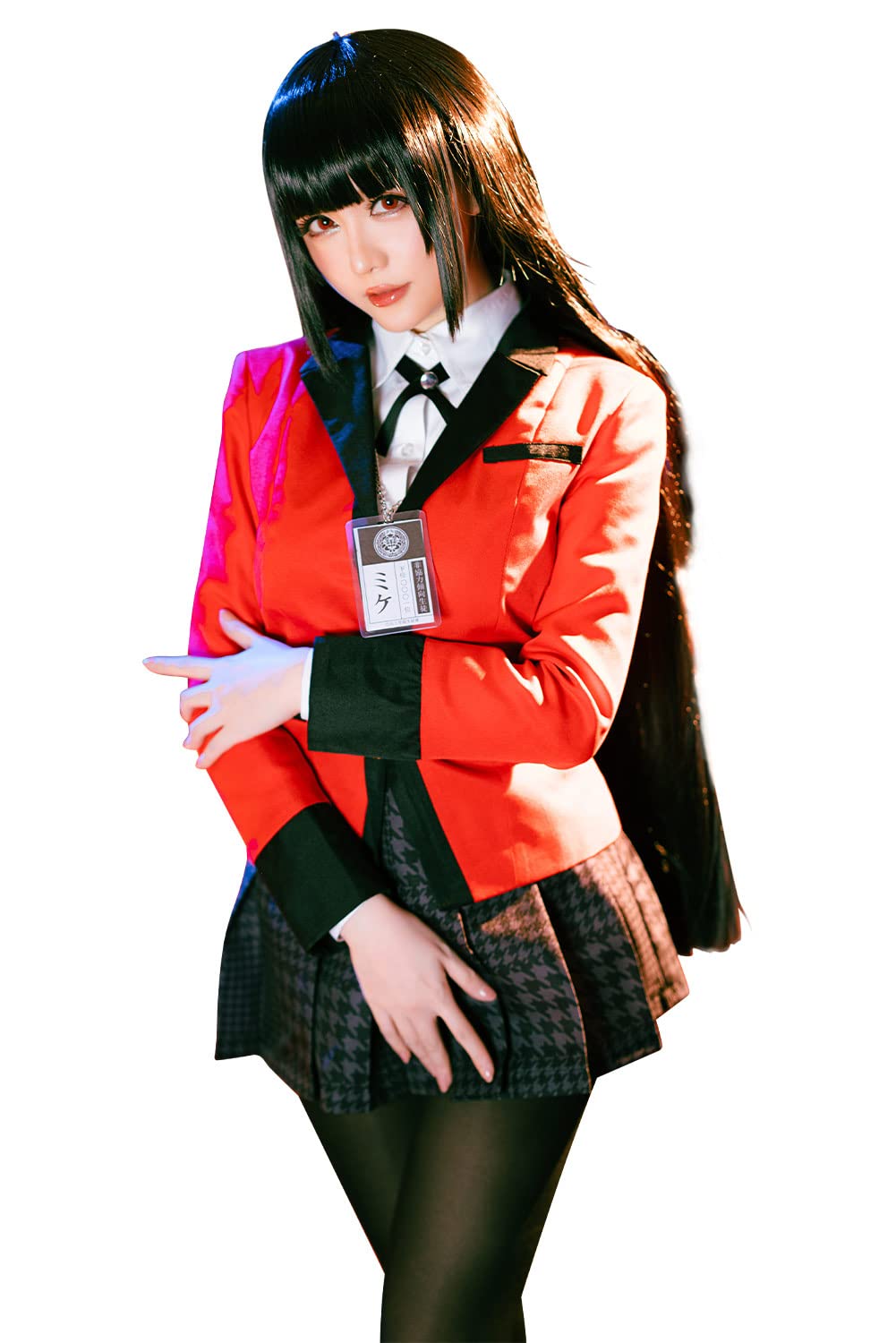 Jabami Yumeko Anime Schule Uniform Rock Kostüm Halloween Karneval Cosplay Outfits Damen