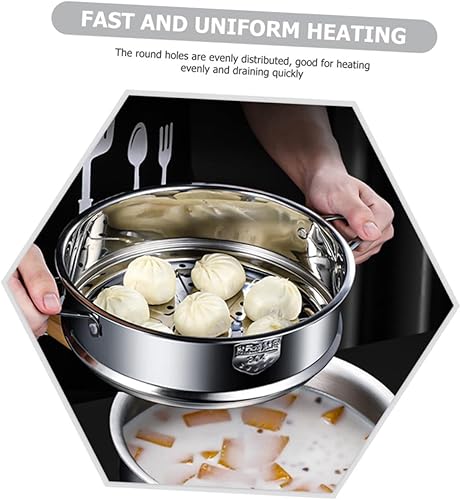 Miniatura 4 de TIDTALEO Stainless Steel Steamer Stainless Steel Strainer Steamer Insert for Pot Veggie Steamer Metal Steamer Basket Seafood Steam Basket Food