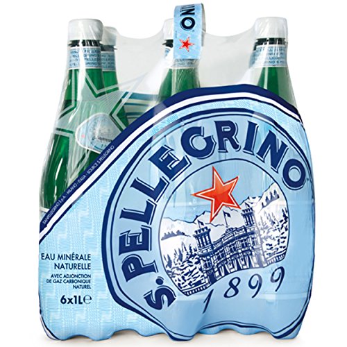 San Pellegrino Sparkling Mineral Water 1 Litre Pack Of 6