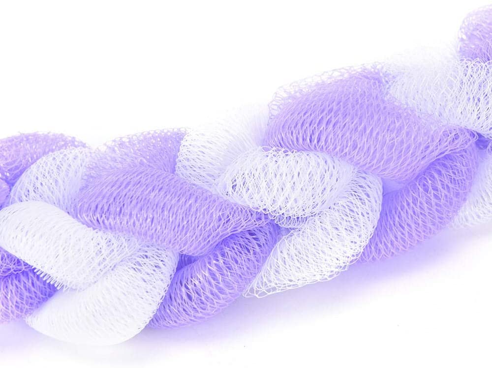 Gąbka do kąpieli 5 szt. Kwiatowa piłka do kąpieli wanny fajny ręcznik do paska Scrubber czyszczenie ciała siatka gąbka do mycia prysznica szczotka do kąpieli dla dzieci dziecko