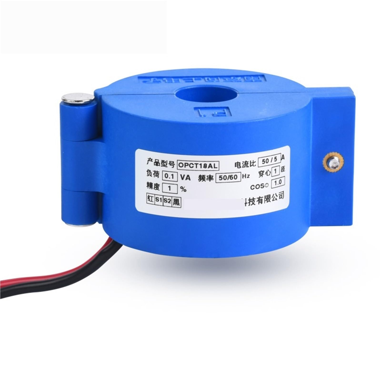 Transformador toroidal OPCT18AL para monitorear cuadros eléctricos CA 5
