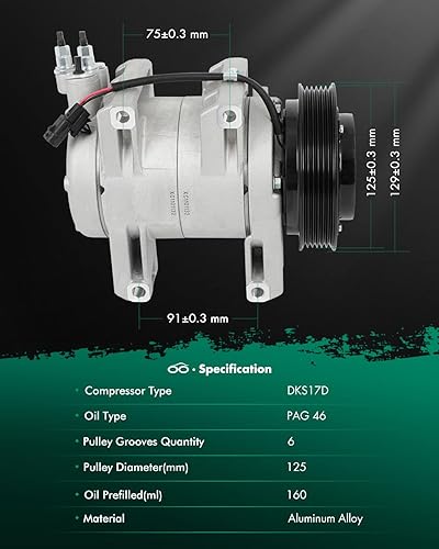 Miniatura 8 de SCITOO Compresor CA CO 11200C para Rogue 2.5L 2008 2009 2010 2011 2012 2013