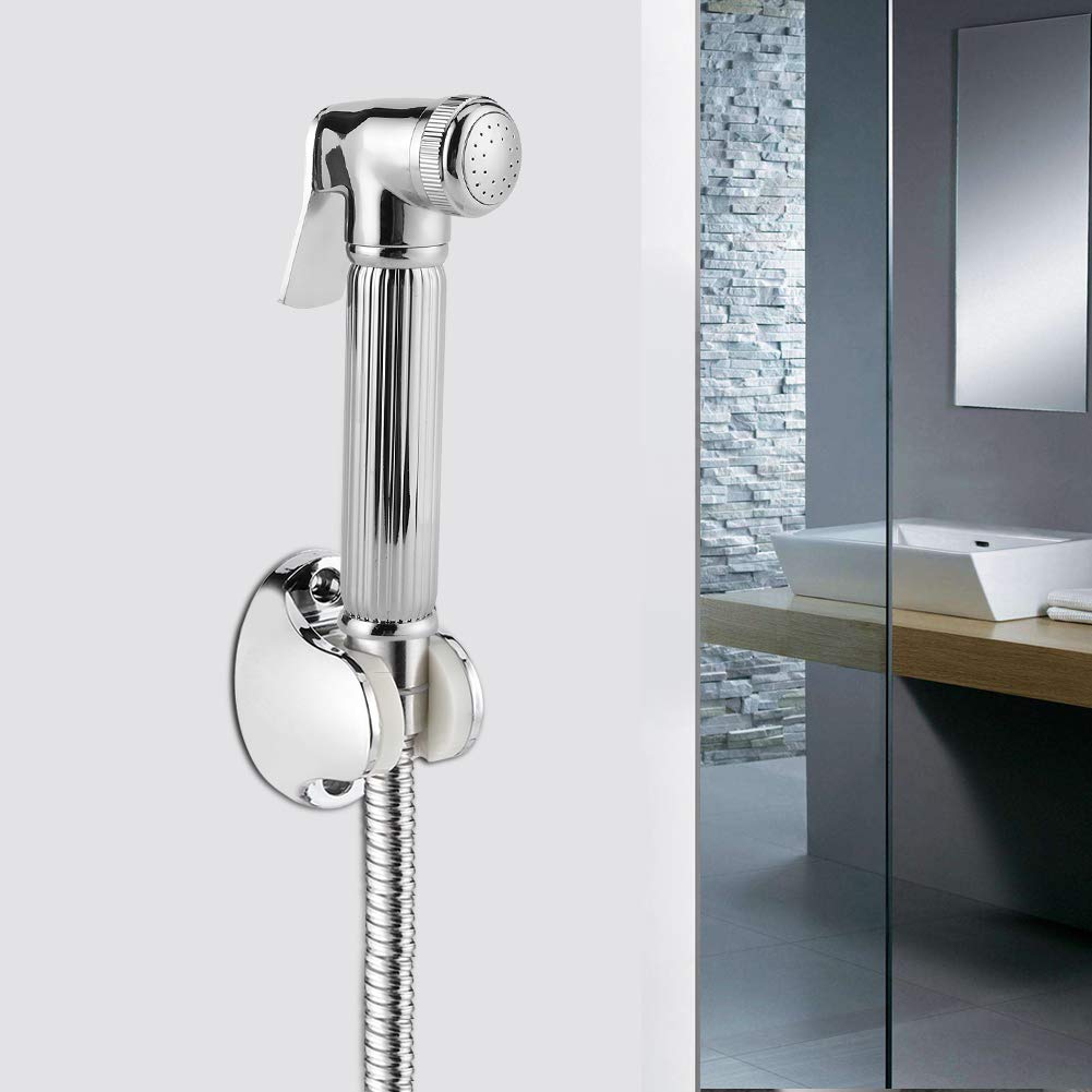 Soffione Bidet Portatile Mini Soffione Doccia Per Bidet Portatile - Doccetta WC Con Adattatore E Alta Pressione Tubo Doccia Con Soffione