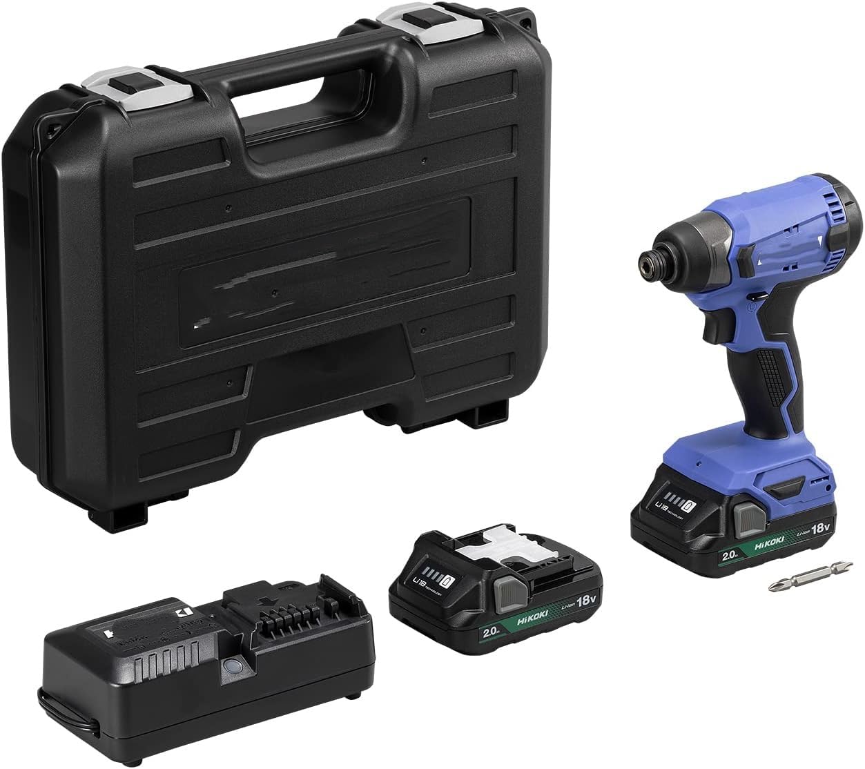 HiKOKI（ハイコーキ）コードレスインパクトドライバ  FWH18DA  18V バッテリ2個・充電器付き Amazon | 【バッテリ/充電器/別売 】 18V インパクトドライバ FWH18DA