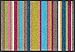 Produktbild wash + dry Stripes multi Fußmatte Acryl, bunt, 40 x 60