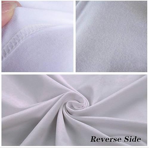 Miniatura 10 de Fondo de estudio fotográfico absract de microfibra para retratos de 5 pies de ancho x 7 pies de alto, color beige marfil para fotógrafos, fotos a la