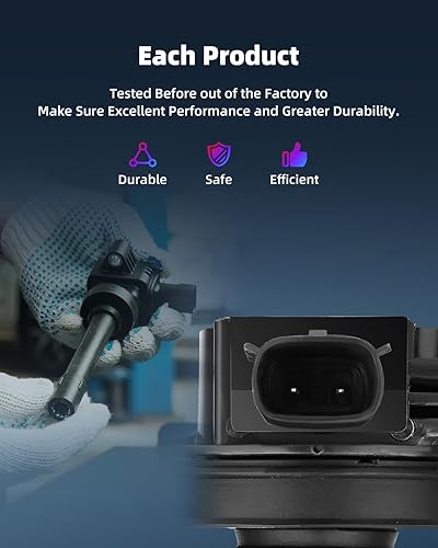 Vista 1771 de ECCPP Bobinas de encendido portátiles de repuesto para automóvil compatibles con Infiniti I30/para Nissan Maxima 3.0L V6 2000-2001 Reemplazo