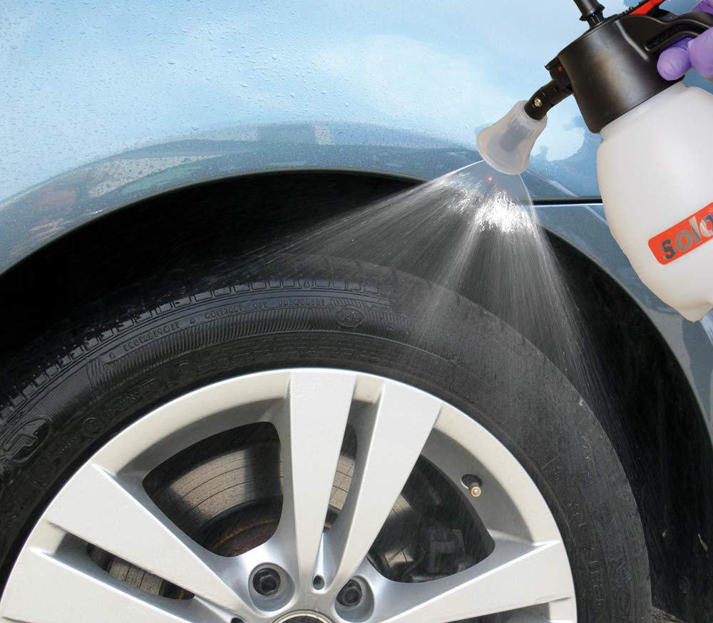 Solo 1L 45-PSI Pompa tłokowa Ręczne ręczne opryskiwacze ciśnieniowe z regulowaną dyszą