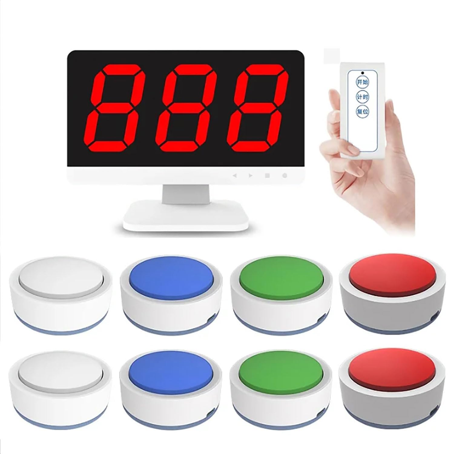 Buzzer de quiz sans fil pour animer vos soirées de jeux en famille