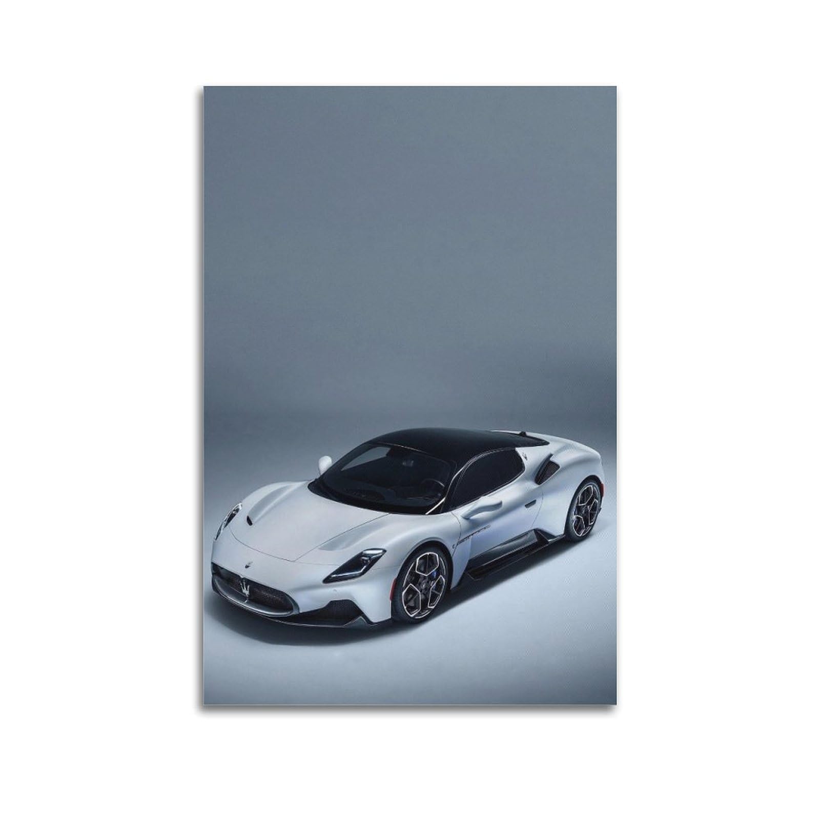 CLLHOK Supercar Poster MC20 2021 Race Car Decorative Painting Canvas Art Picture 24x36inch(60x90cm)