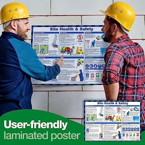Image of Safety First Aid Group Laminated Site Health and Safety Poster