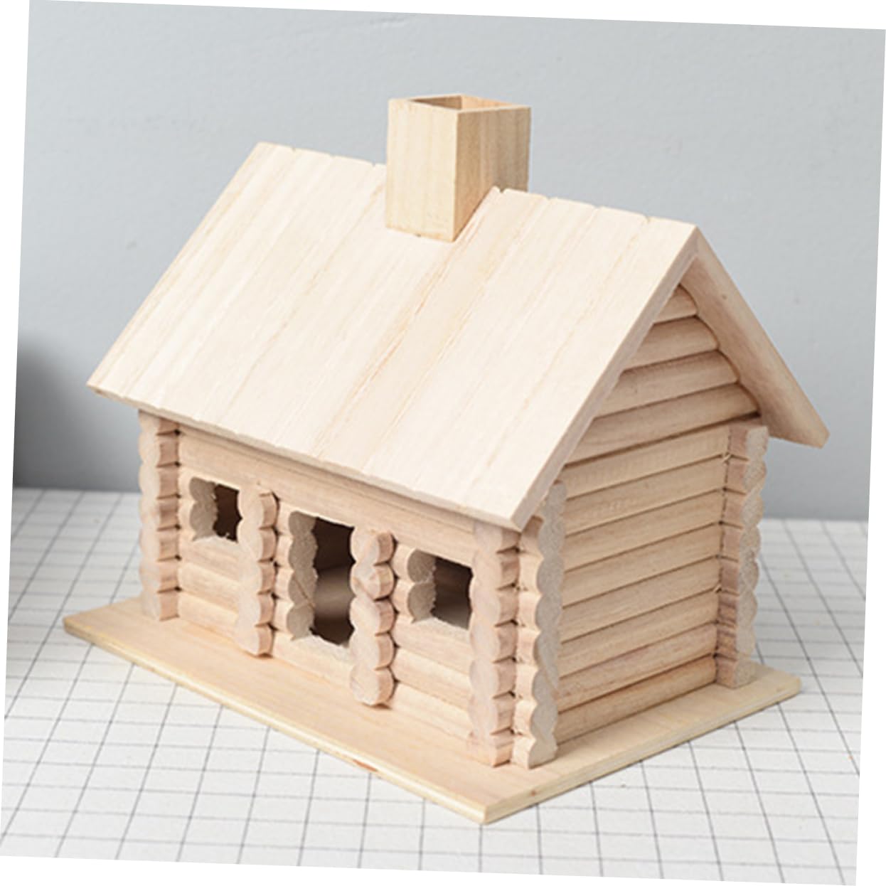 Maison des Oiseaux en Bois Fait Main à Large Entrée pour Canari Extérieur