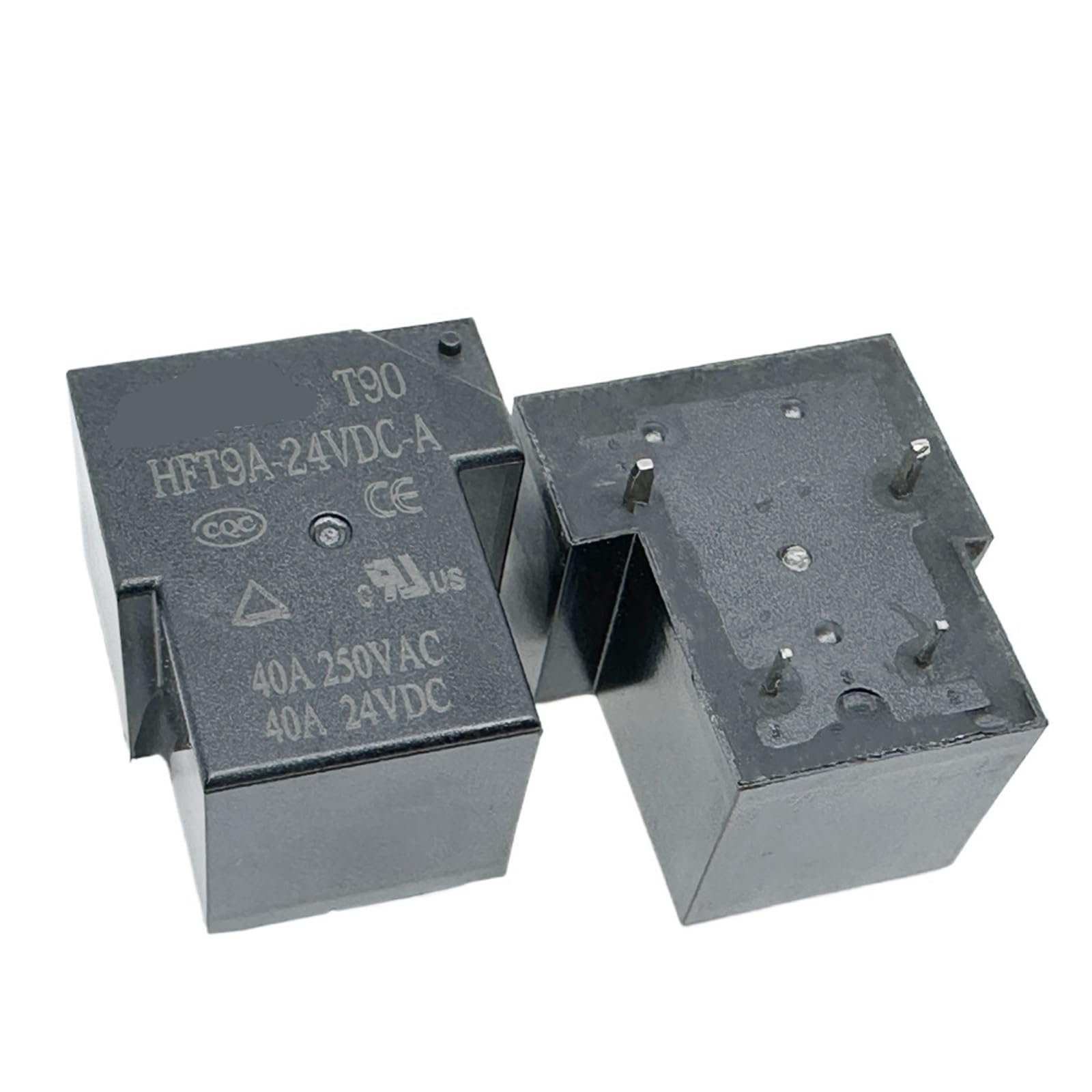 Yzwrwrmktb One Color 1Pc Hft9a-24Vdc-A (T90a4-40A) Relay 4Pins