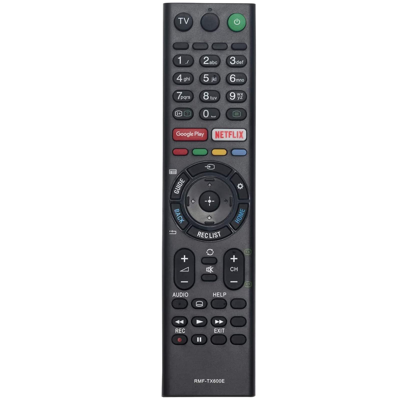 VINABTY Telecomando Sostitutivo RMF-TX600E Per TV Sony Android BRAVIA | Senza Voce | Compatibile Con Serie KD/KL