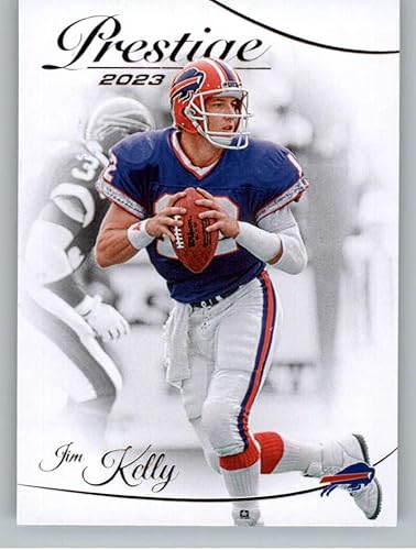 2023 PANINI PRESTIGE #32 JIM KELLY BUFFALO BILLS FOOTBALL OFFICIAL TRADING CARD OF NFL 2023 PANINI PRESTIGE #32 JIM KELLY BUFFALO BILLS FOOTBALL OFFICIAL TRADING CARD OF NFL