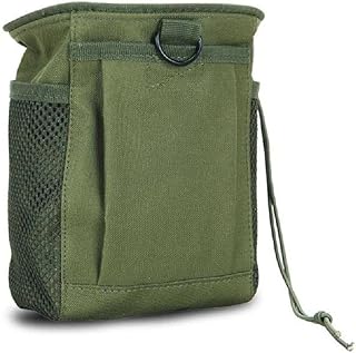 Bolsa tática multifuncional bolsa de cintura quadril bolsa carteira bolsas de telefone bolsas de acampamento caminhadas mochila revista para táticas colete tático bolsa de despejo para cinto tático bolsa de saco para cinto tático pacote para, Verde militar