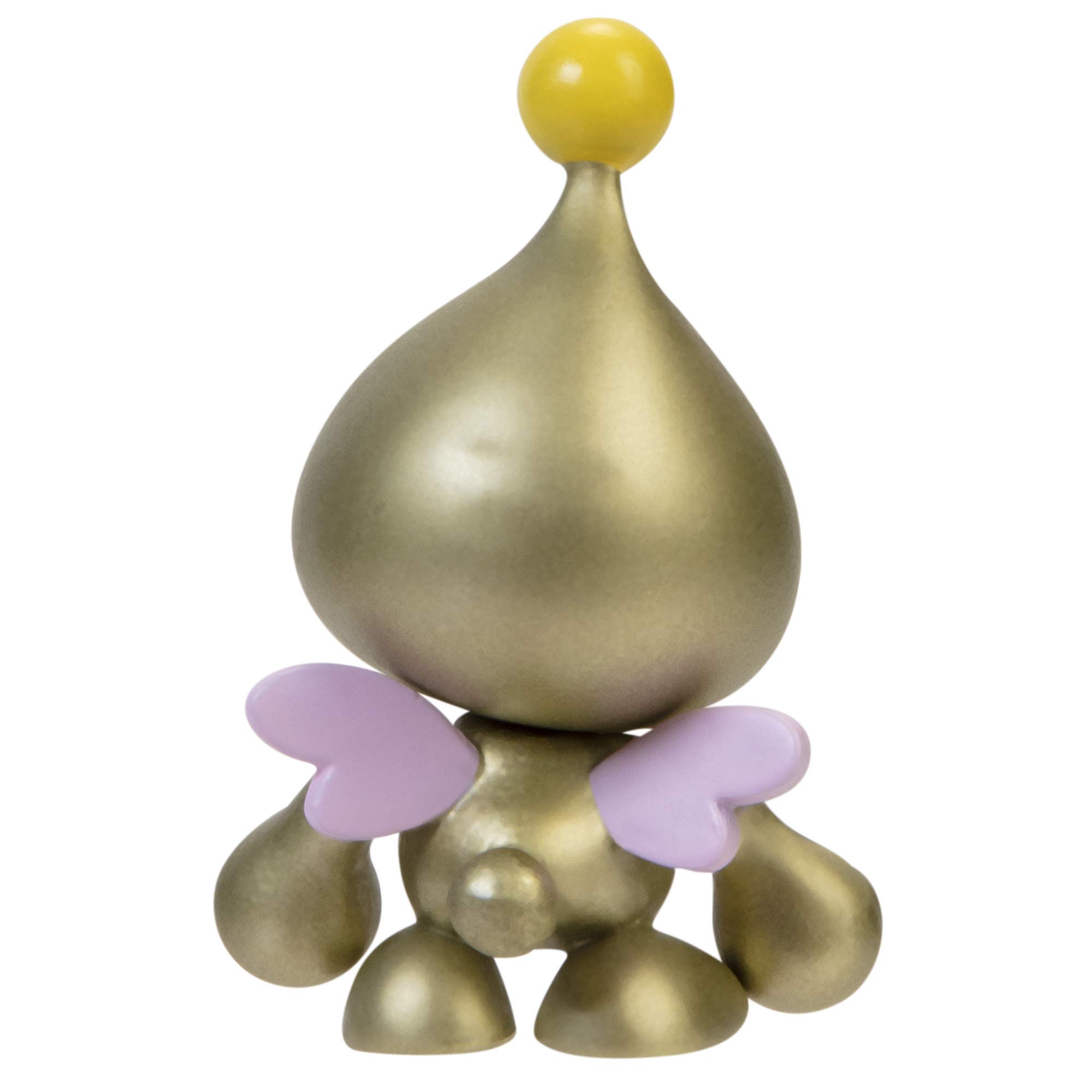 Sonic The Hedgehog Gold Chao Figure, 2.5” / 6cm Articulated Gold Chao Action Figure, Authentic Collectible Toy With Pose Ability