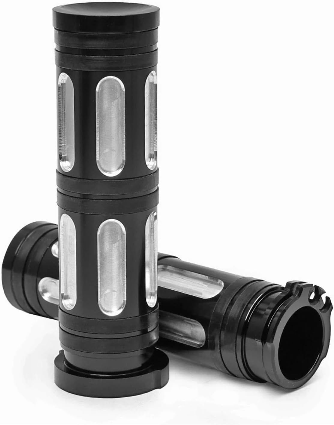 1" 25mm Motorcycle Universal Billet Handlebar Hand Grips Fit for Harley XL883 Fit for Suzuki Fit for Ducati Aprilla