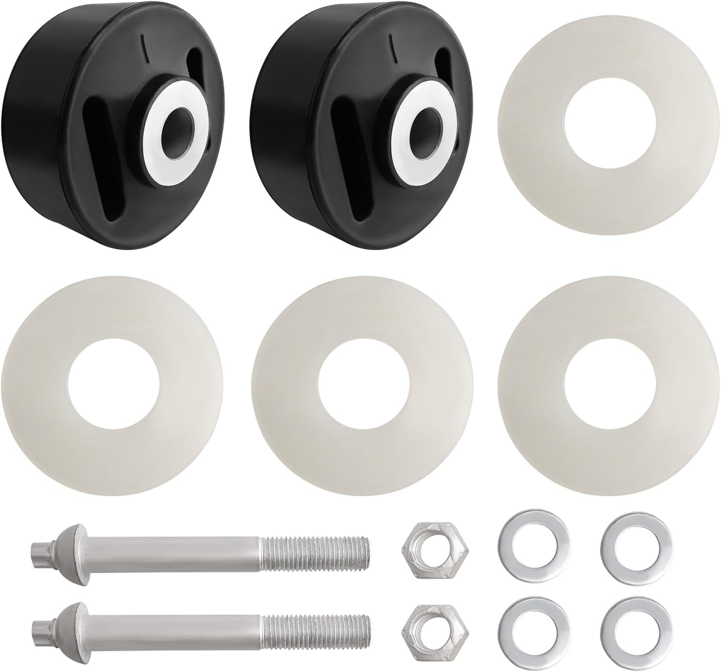 Pivot Bushing Kit Compatible with Hendrickson Vantraax & Vantraax HKA 180 & Intraax AANT23k Trucks, Replace S-26320 S-26321 S-25364 PB50-36321 MHS745 334-1628 E-14377