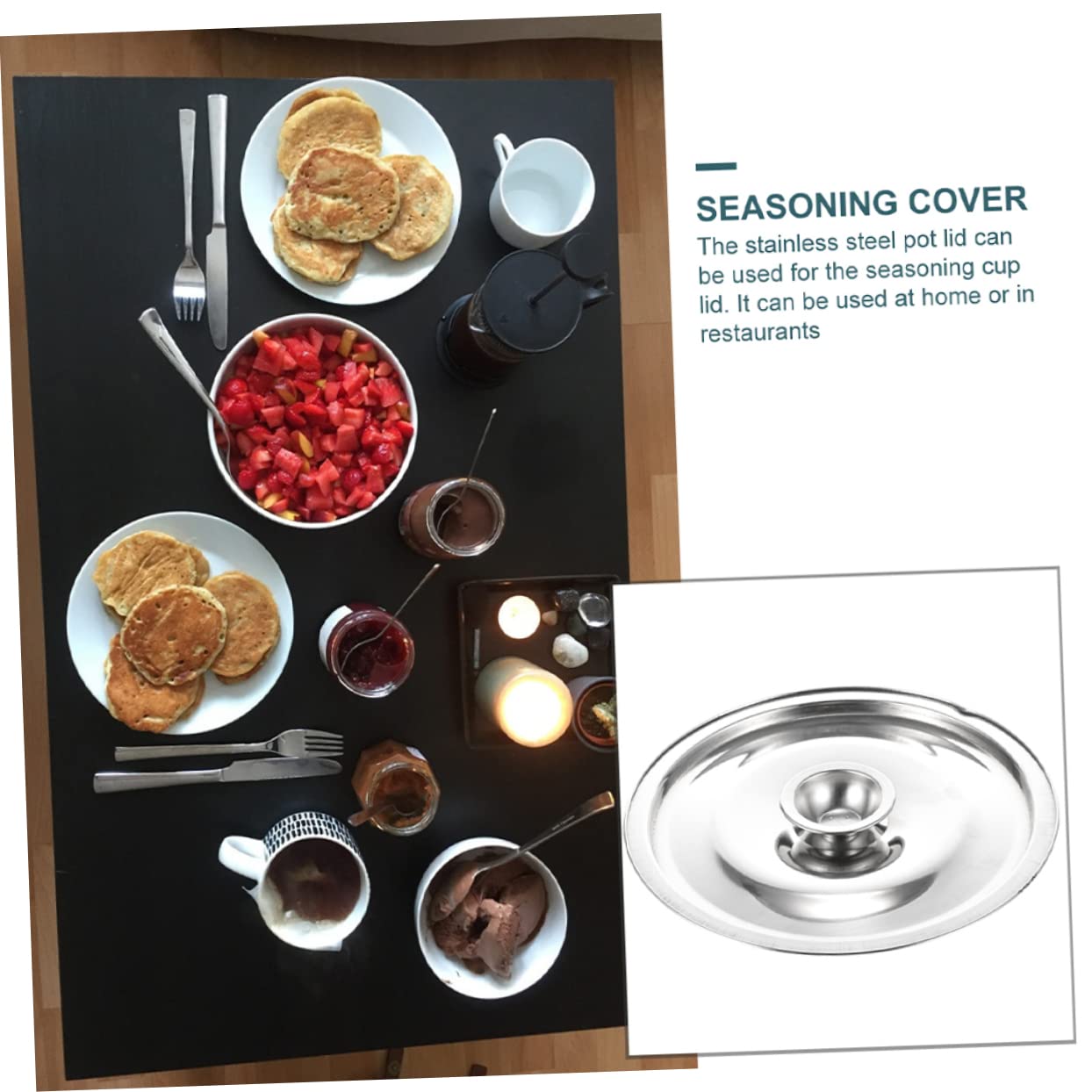 BRIGHTFUFU Lot De 4 Couvercles à Paille En Acier Inoxydable Pour