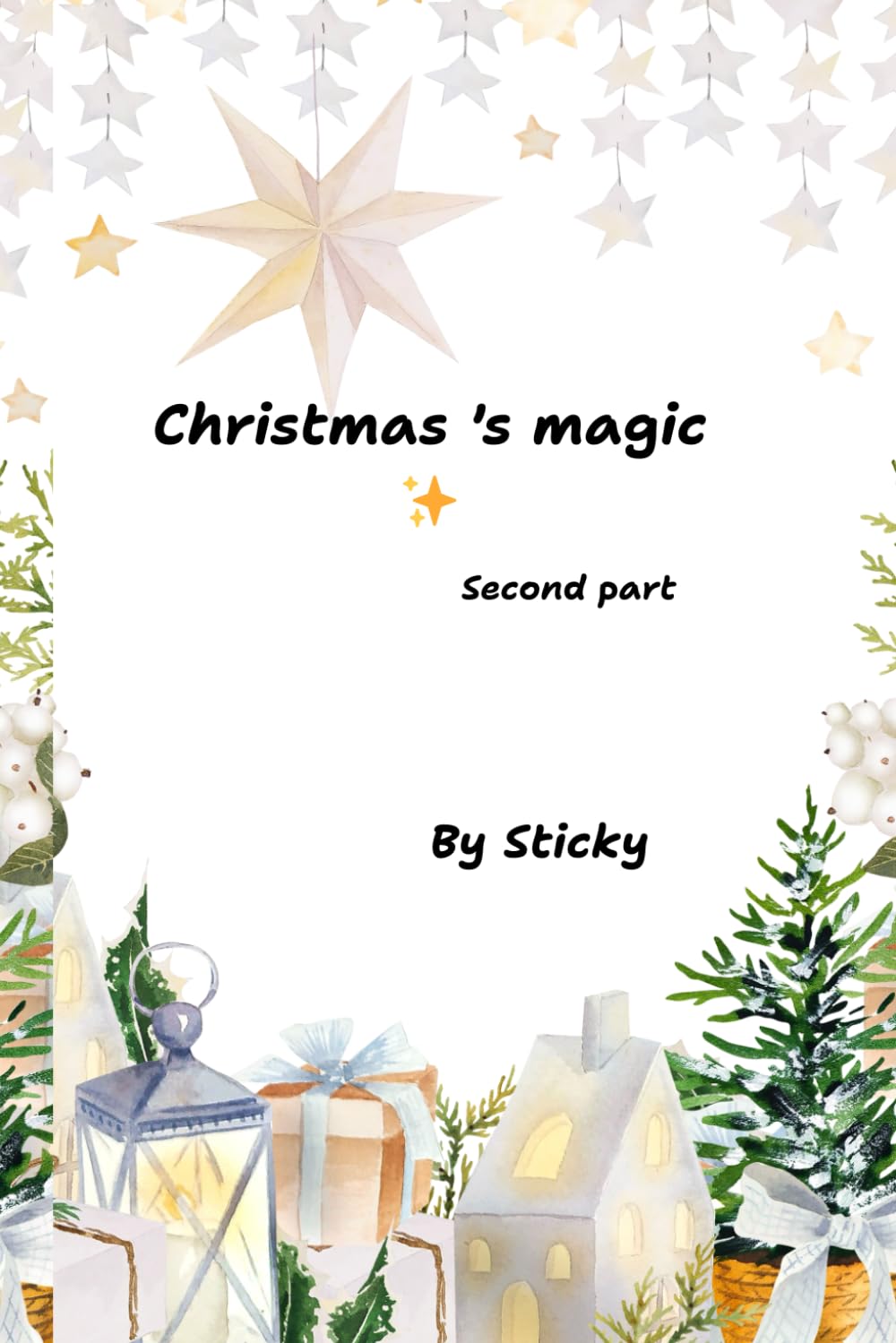 Christmas 's magic 2: book for kids up to 3 years old