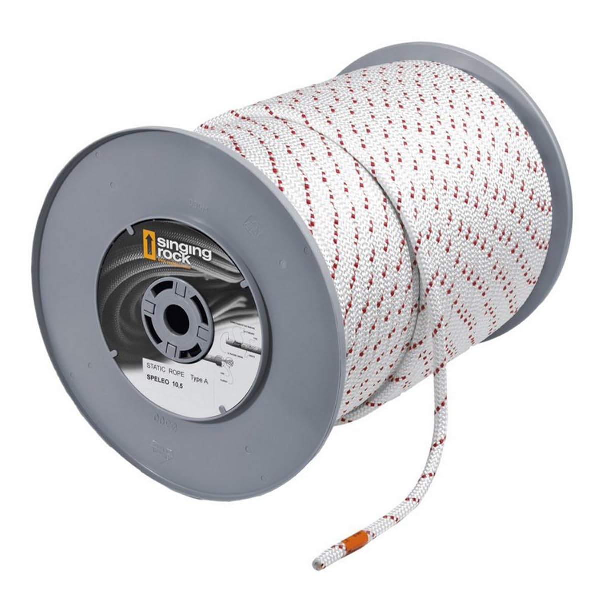Singing Rock Speleo 10,5 White/Red 200MM Statik İp